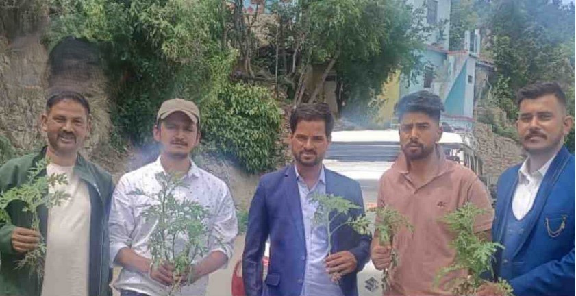 उत्तराखंड में पर्यावरण संरक्षण की अनूठी मिसाल: सैनिकों, किसानों और स्कूली बच्चों ने लगाए हजारों पौध